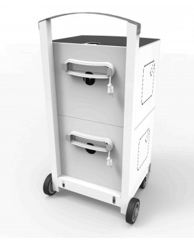 Tablets Sync Cabinets CartiPad Duo - 32 Unit Charging Cart